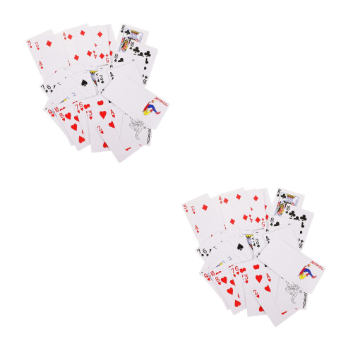 4Ensembles Cartes Blanches Papier Pour Jeux DIY Décoration