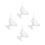 4Ensembles Bols Glacés Transparent Design Polyvalent 9