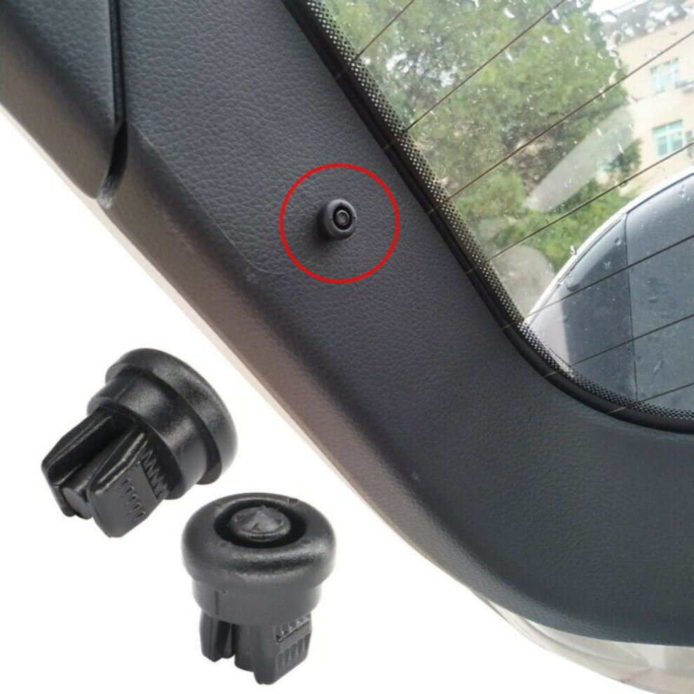 2Pcs 7705099001 Boot Trunk Parcel Shelf Strap Clips Plastic Tray String Hanger Pivot Hook For Renault Clio/Scenic/Laguna Black 6935161639193