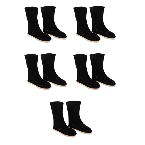 5Paires Bottes -Mollet Hommes Hanfu Confortables