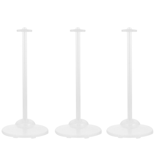 9Pcs Doll Display Rack Stands Clear Doll Brackets for Figures Storage 1