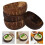 8Pièces Bols Coquille Noix De Café Stable Décorations Festives 9