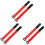 6Pièces Colliers Poultry Stop Chant Nylon Réglables Confortables 3