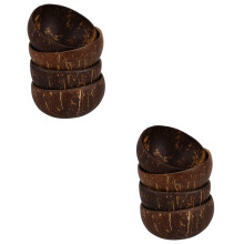 8Pièces Bols Coquille Noix De Café Stable Décorations Festives