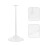 9Pcs Doll Display Rack Stands Clear Doll Brackets for Figures Storage 10