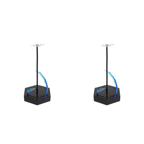 2Pièces Support En Plastique Pour Figurines D'action Réglable