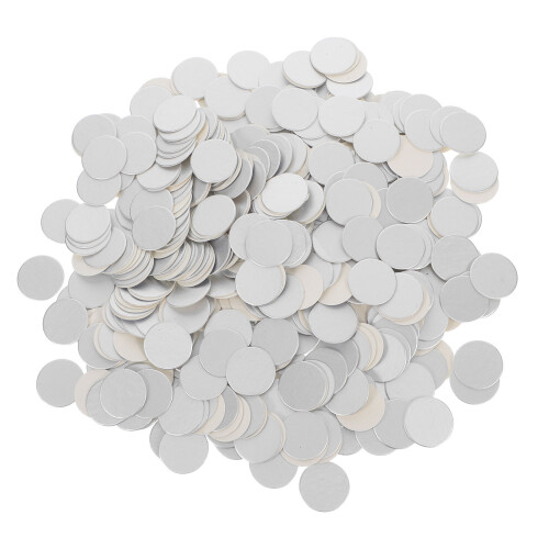 1500Pcs Leakproof Bottle Cap Seal Liners Silver Foil Pet Gaskets 1