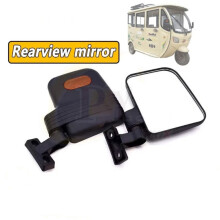 2pcs Left & Right Electric Tricycle Mirror High Definition Closed Ebike Side Mirror 360 Rotated Adjust Rearview Mirror