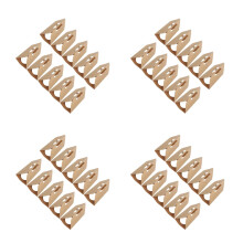 40Pièces Support À En Papier Kraft