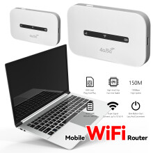 4G LTE Mobile WiFi Router Support 8 To 10 Users 150Mbps Pocket Mobile Hotspot with SIM Card Slot Modem Router for Car Travel