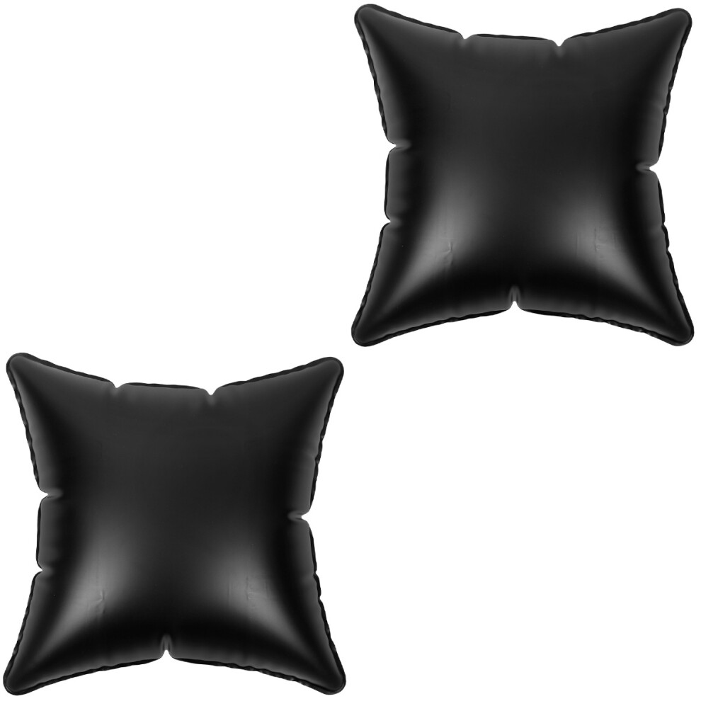 Photos - Pillow 2Pcs Black PVC Inflatable Cushion  Inserts for Home and Camping