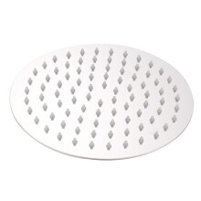 stainless steel ultra-thin round shower head high pressure waterfall