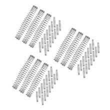 90Pcs Durable Stainless Steel Pruner Springs for Garden Shears Silver