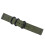 1pcs Watch Band For Men's 20mm Width 2mm Thickness In Black 1
