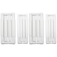 4Sets Weißer Stickrahmen Cliprahmen Zum Einfachen Montieren Und