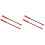 4Stk Fahrrad V Bremsbogen Rohr Rot Elastisch Robust 3