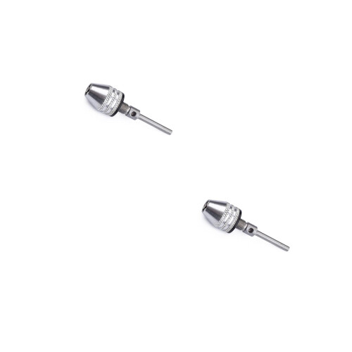 2Pcs Aluminum Alloy Keyless Drill Chuck for Drill Use