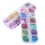 2 Pack Heart-Shaped Sequins Nail Gems Stickers Glitter Decoration 1