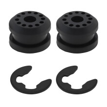 2pcs 68078974AA Transfer Case Shift Linkage Bushing Fit for Dodge Rams 1500 with 2 E Type Clips Rubber Shift Cable Bushing