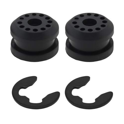 2pcs 68078974AA Transfer Case Shift Linkage Bushing Fit for Dodge Rams 1500 with 2 E Type Clips Rubber Shift Cable Bushing