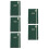 5Pièces Planner Vert Design Élégant Couverture Lisse 3