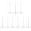 9Pcs Doll Display Rack Stands Clear Doll Brackets for Figures Storage 1