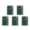 5Pièces Planner Vert Design Élégant Couverture Lisse 4
