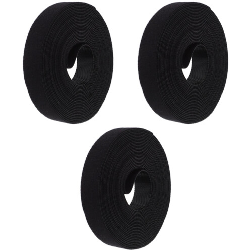 Attaches Câbles Noir Pour Gestion Polyester