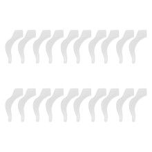 10Pairs Durable Silicone Anti-Slip Glasses Set White Ear Hook Covers