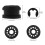 2pcs 68078974AA Transfer Case Shift Linkage Bushing Fit for Dodge Rams 1500 with 2 E Type Clips Rubber Shift Cable Bushing 3
