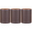 3Stk Leder Pen Holder Multifunktionaler Schreibtisch Organizer 5