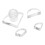 4Pcs Crystal Eyeshadow Powder Pressing Stamp Portable Makeup Accessory 10