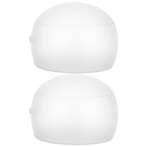 8Pcs Inflatable Hat Shaper Supports White PVC Hat Holder for Display 2