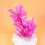 3Pièces Plantes D'aquarium Violet En Durable Décor 10