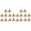 Cymbal Copper For Music Cultivation 20pcs 1