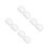 8Pcs Inflatable Hat Shaper Supports White PVC Hat Holder for Display 8