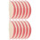 12 Pcs Simulated Radish Slices Artificial Vegetable Display For Restaurant 5