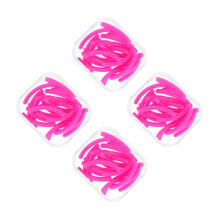 96Pcs Pink Durable Silicone Replacement Pads for Eyelash Curler Set