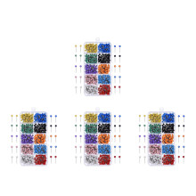 2000Pièces Punaises À Tête Ronde Résistantes Pour Tableaux Et Photos