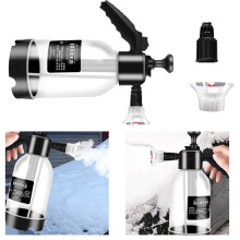 2L Car Wash Foam Sprayer with Two Adjustable Nozzles Car Washing Watering Can for Car Wash Home Cleaning Garden Watering