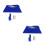 2Sets Durable Cylinder Holder ABS Steel Wall Mount for Plants 1