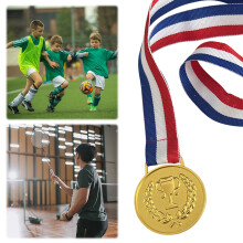 4.9cm Gold Medal Students Rewards with Neck Ribbon Metal Winner Medals Competition Medals for Talent Show Party Race