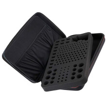 Lithium Battery Storage Box Organizer Cordless Batteries Case Black