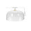 Protection Gâteau Transparente Métal Pour Dessert 2