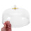 Protection Gâteau Transparente Métal Pour Dessert 4