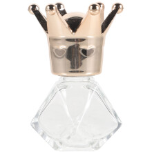 Lightweight Refillable Car Fragrance Bottle Glass Plastic Pendant