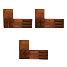 12 Pcs Wooden Dollhouse Miniature Furniture Set For Micro Landscape