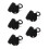 5Pcs PU Craft Kit DIY Black Shoulder Bag Handbag Making Materials Set 9