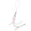 2Stk Kawaii Phone Strap Pink Charm Praktisch 3