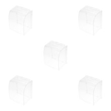 5Pcs Transparent Weatherproof Electrical Socket Covers for Home Safety